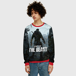 Свитшот мужской Кайл Крейн Dying light the beast, цвет: 3D-красный — фото 2