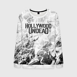 Свитшот мужской Hollywood Undead white graphite, цвет: 3D-белый