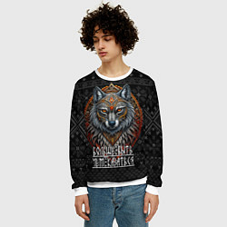 Свитшот мужской Больше быть чем казаться, цвет: 3D-белый — фото 2