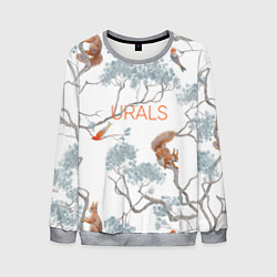 Мужской свитшот Уральский паттерн