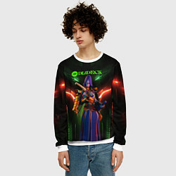 Свитшот мужской Yamato Deadlock, цвет: 3D-белый — фото 2