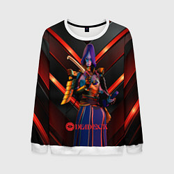 Свитшот мужской Deadlock Yamato, цвет: 3D-белый