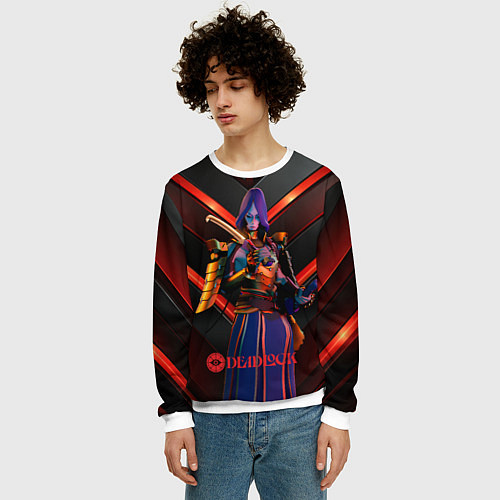 Мужской свитшот Deadlock Yamato / 3D-Белый – фото 3