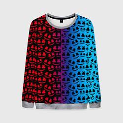 Свитшот мужской Marshmello gradient, цвет: 3D-меланж