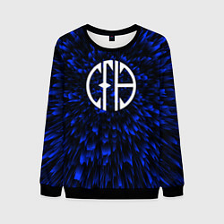 Свитшот мужской Pantera blue energy, цвет: 3D-черный
