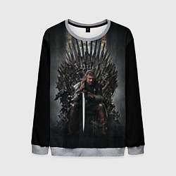 Свитшот мужской Нед Игра престолов, цвет: 3D-меланж