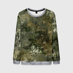 Мужской свитшот Камуфляж с потертостями