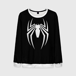 Свитшот мужской Black SpiderMan, цвет: 3D-белый
