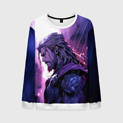 Свитшот мужской Thor - Neon rain, цвет: 3D-белый