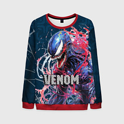 Свитшот мужской Venom Marvel, цвет: 3D-красный