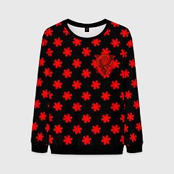 Мужской свитшот Bullet for my valentine pattern