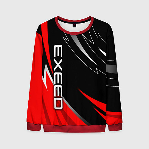 Мужской свитшот Exeed - red uniform / 3D-Красный – фото 1