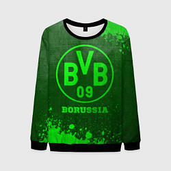 Свитшот мужской Borussia - green gradient, цвет: 3D-черный