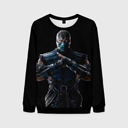 Свитшот мужской Mortal kombat - Sub Zero, цвет: 3D-черный