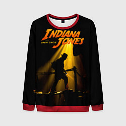 Свитшот мужской Indiana Jones, цвет: 3D-красный