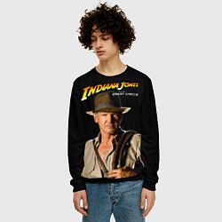 Свитшот мужской Indiana Jones and the Great Circle, цвет: 3D-черный — фото 2