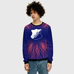 Свитшот мужской Hoffenheim red energy, цвет: 3D-черный — фото 2