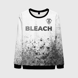 Свитшот мужской Bleach - white gradient посередине, цвет: 3D-черный