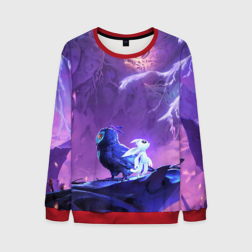 Мужской свитшот Ori and the Will of the Wisps / 3D-Красный – фото 1