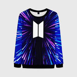 Свитшот мужской BTS neon energy, цвет: 3D-черный