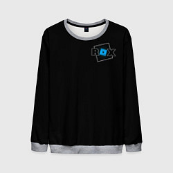 Свитшот мужской ROX - Roblox, цвет: 3D-меланж