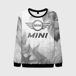 Свитшот мужской Mini - white gradient, цвет: 3D-черный