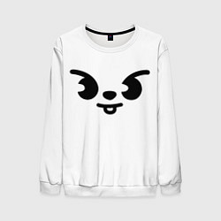 Свитшот мужской Leebit skzoo, цвет: 3D-белый