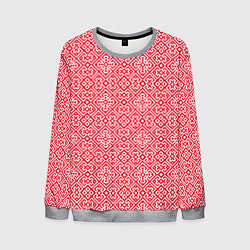 Мужской свитшот Славянский узор - орнамент