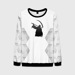 Свитшот мужской Children of Bodom white poly, цвет: 3D-черный