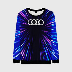 Свитшот мужской Audi neon energy, цвет: 3D-черный