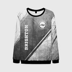 Мужской свитшот Brighton - grey gradient вертикально