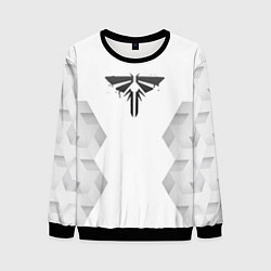 Свитшот мужской The Last Of Us white poly, цвет: 3D-черный