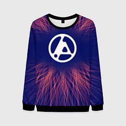 Свитшот мужской Linkin Park 2024 red energy, цвет: 3D-черный