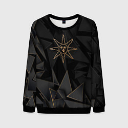 Мужской свитшот Dark Souls golden poly