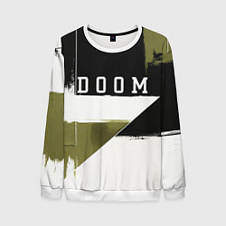 Свитшот мужской Doom The Dark Ages, цвет: 3D-белый