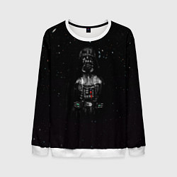 Свитшот мужской Дарт вейдер во тьме, цвет: 3D-белый
