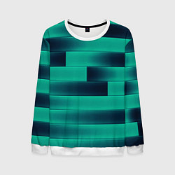 Мужской свитшот Color light blue square