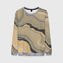 Мужской свитшот Песочный мрамор