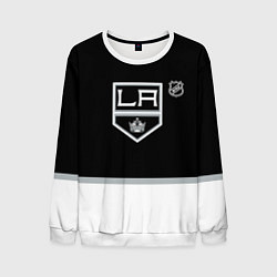 Свитшот мужской Лос Анджелес Кингз хоккей, цвет: 3D-белый