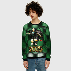 Свитшот мужской ФК Краснодар чемпион РПЛ 2025, цвет: 3D-черный — фото 2