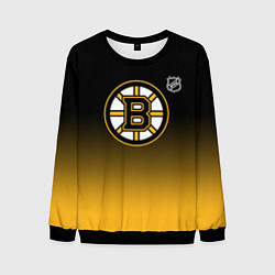 Мужской свитшот Бостон Брюинз - градиент