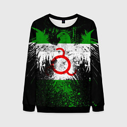 Свитшот мужской Ингушетия, цвет: 3D-черный
