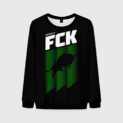 Свитшот мужской FC Krasnodar, цвет: 3D-черный