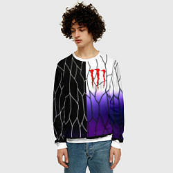 Свитшот мужской Monster energy steel, цвет: 3D-белый — фото 2