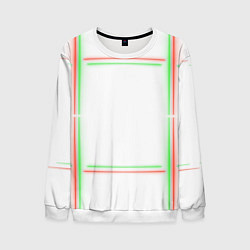 Мужской свитшот Neon light green red