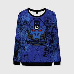 Свитшот мужской Примарис - Ультрамарины, цвет: 3D-черный