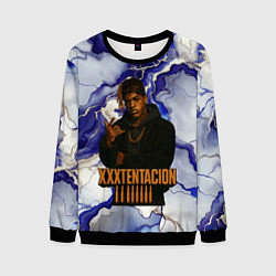 Свитшот мужской XXXTentacion gangster, цвет: 3D-черный