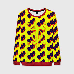 Свитшот мужской Doom off, цвет: 3D-красный