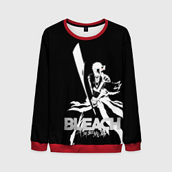 Свитшот мужской Ичиго с мечом - Блич, цвет: 3D-красный