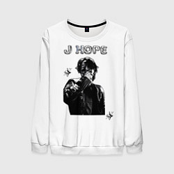 Свитшот мужской J-Hope, цвет: 3D-белый